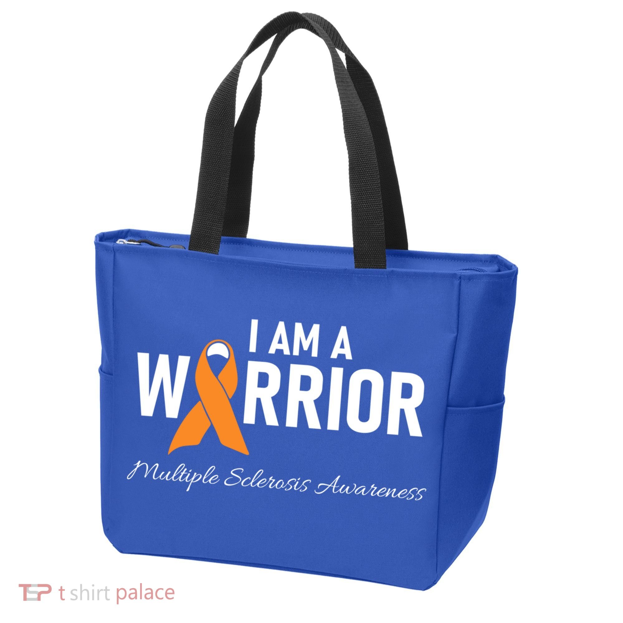 Ms Multiple Sclerosis Awareness Orange Ribbon Gift Tote Bag