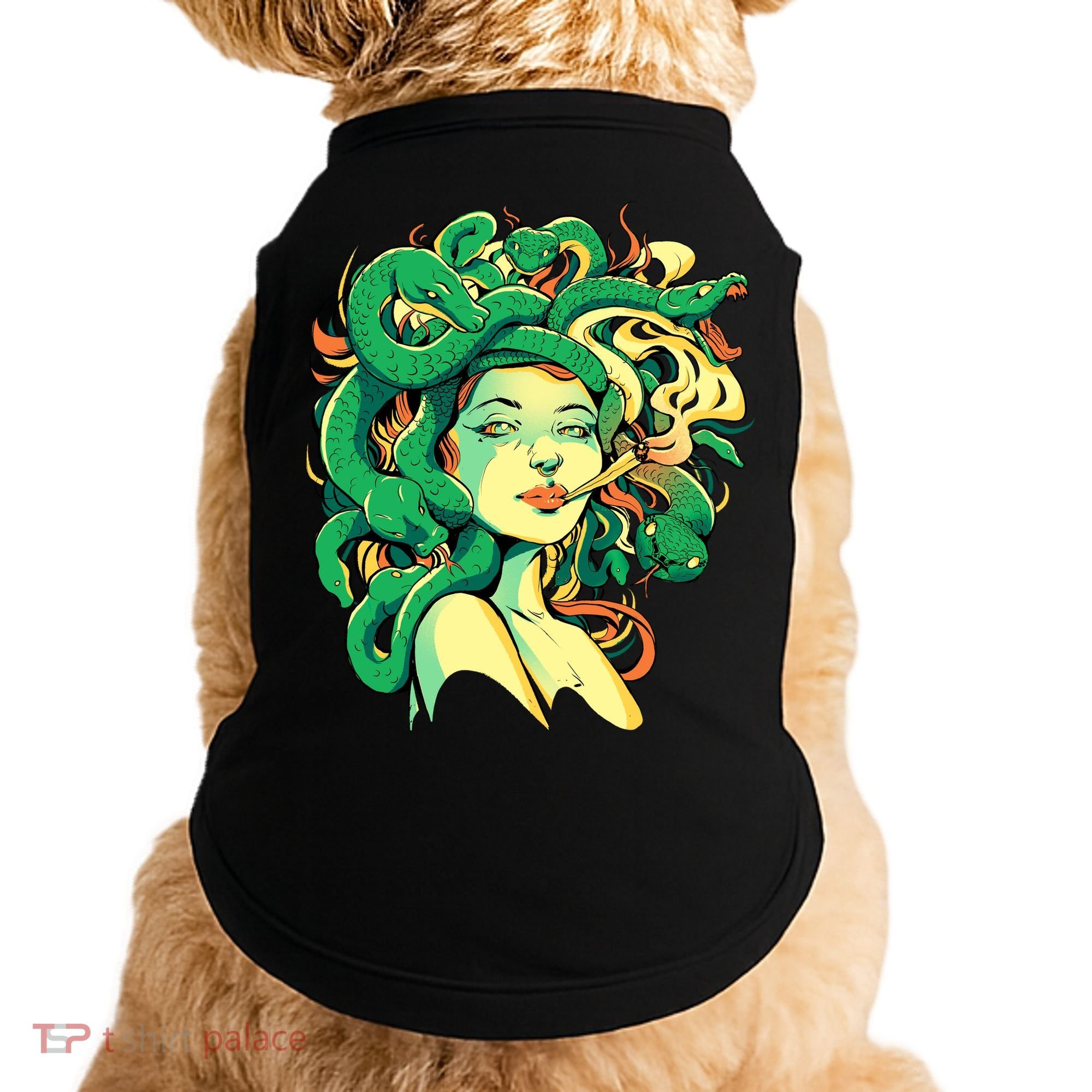 Medusa Marijuana Stoner Doggie Tank