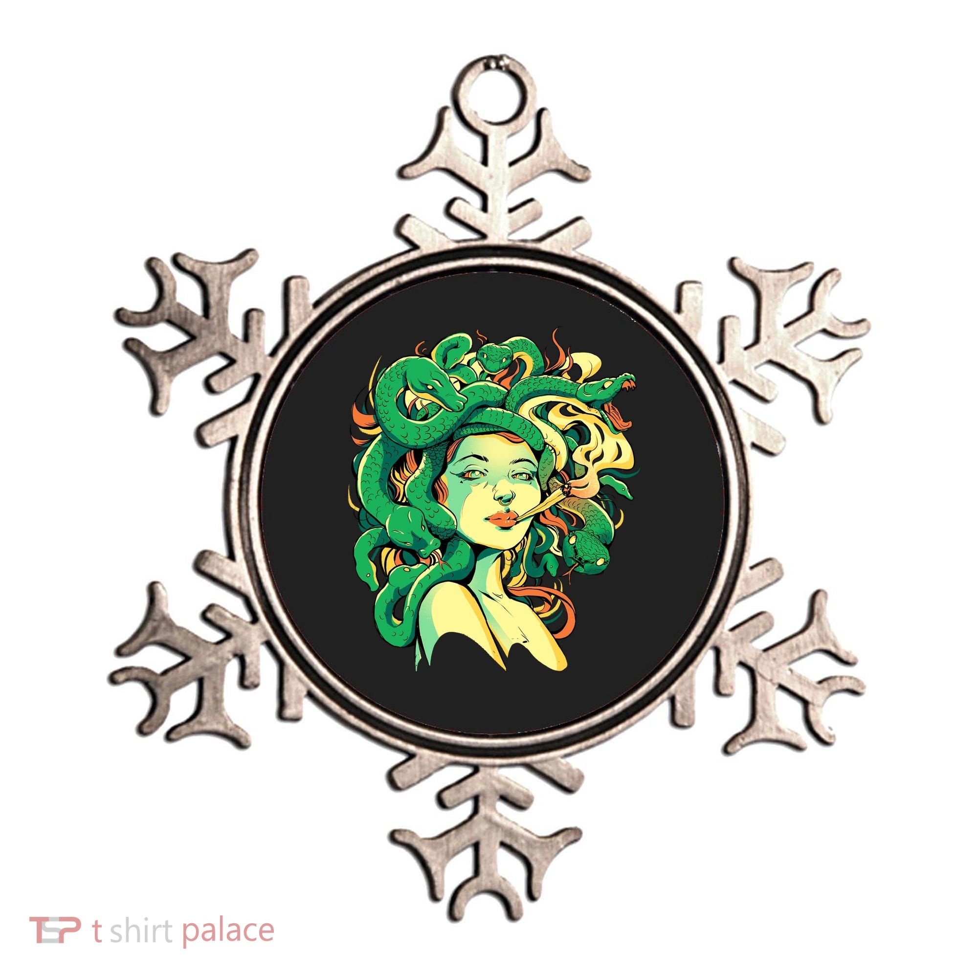 Medusa Marijuana Stoner Ornament