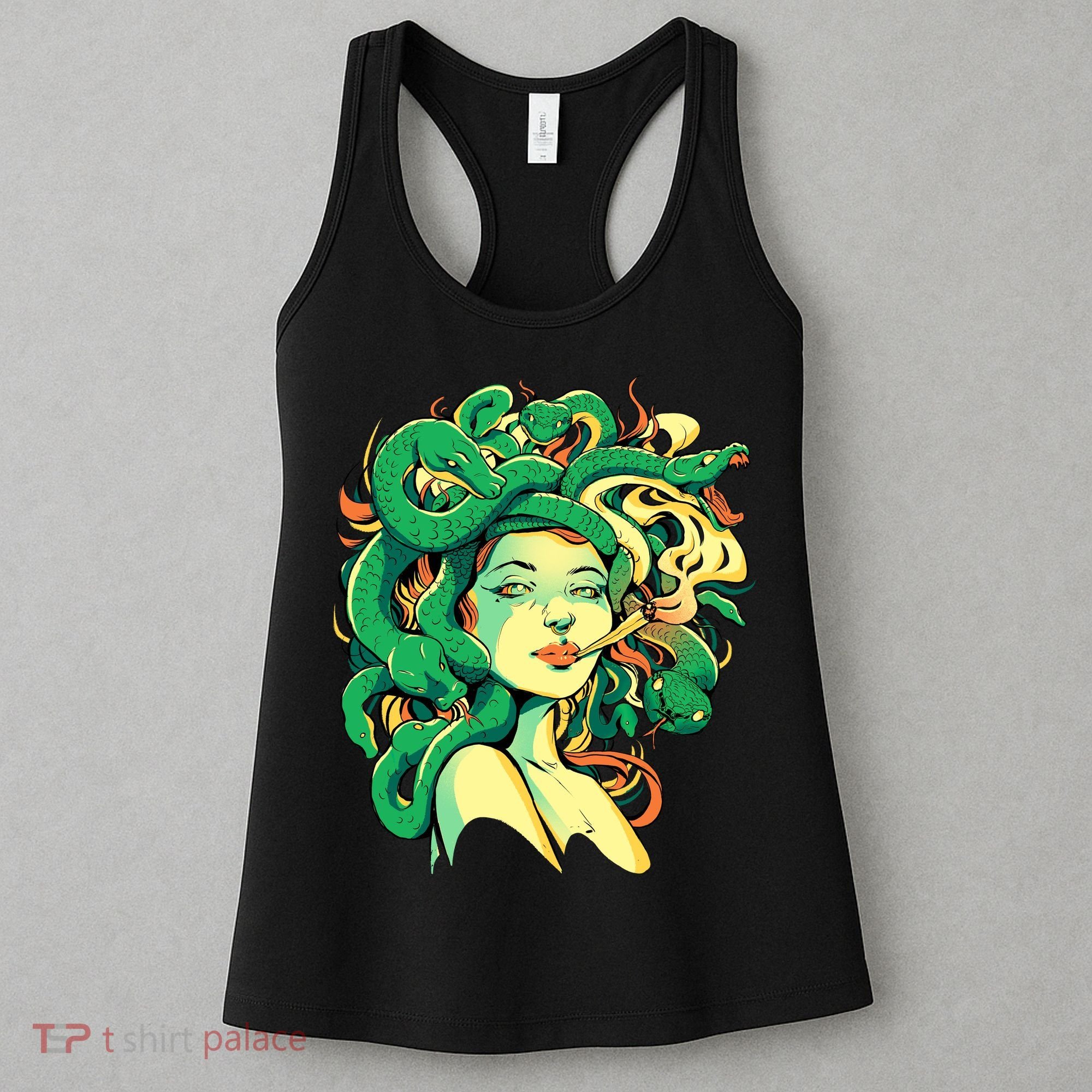 Medusa Marijuana Stoner Women's Tank Top