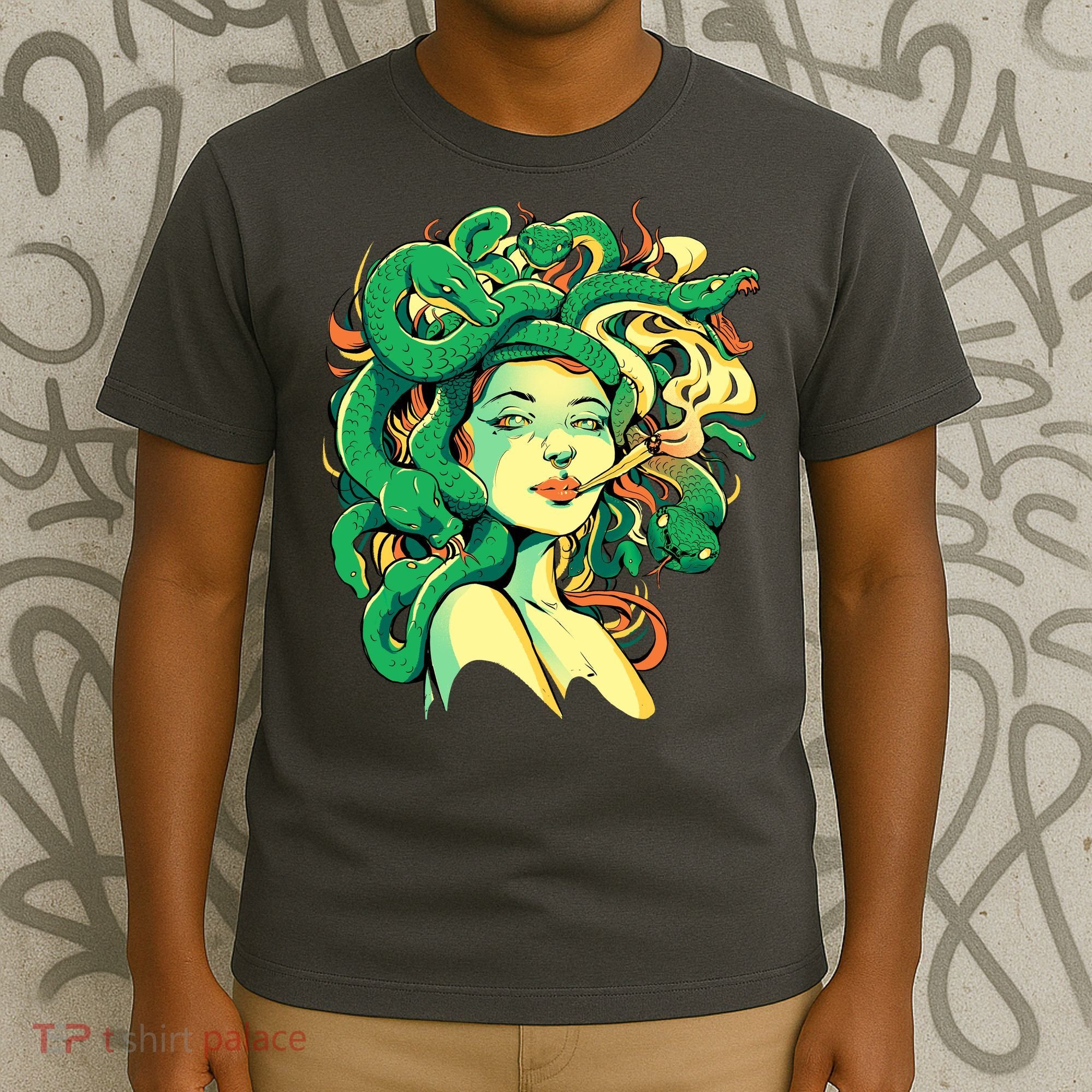 Medusa Marijuana Stoner T-Shirt