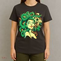 Medusa Marijuana Stoner T-Shirt thumb 4