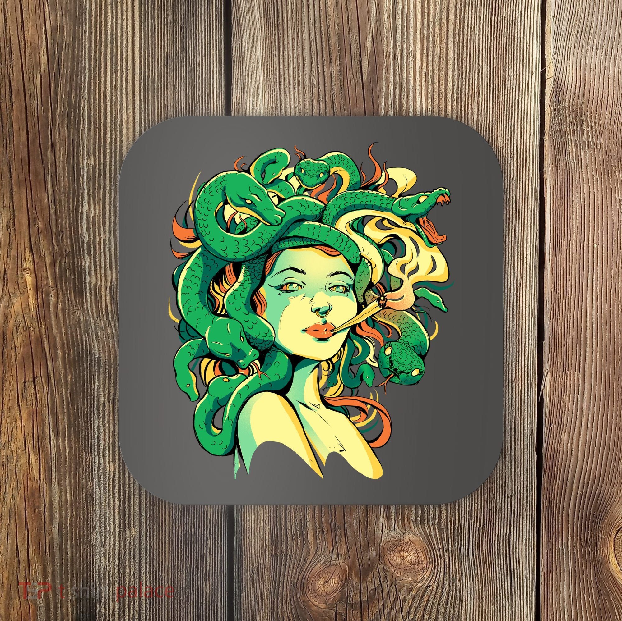 Medusa Marijuana Stoner Coaster