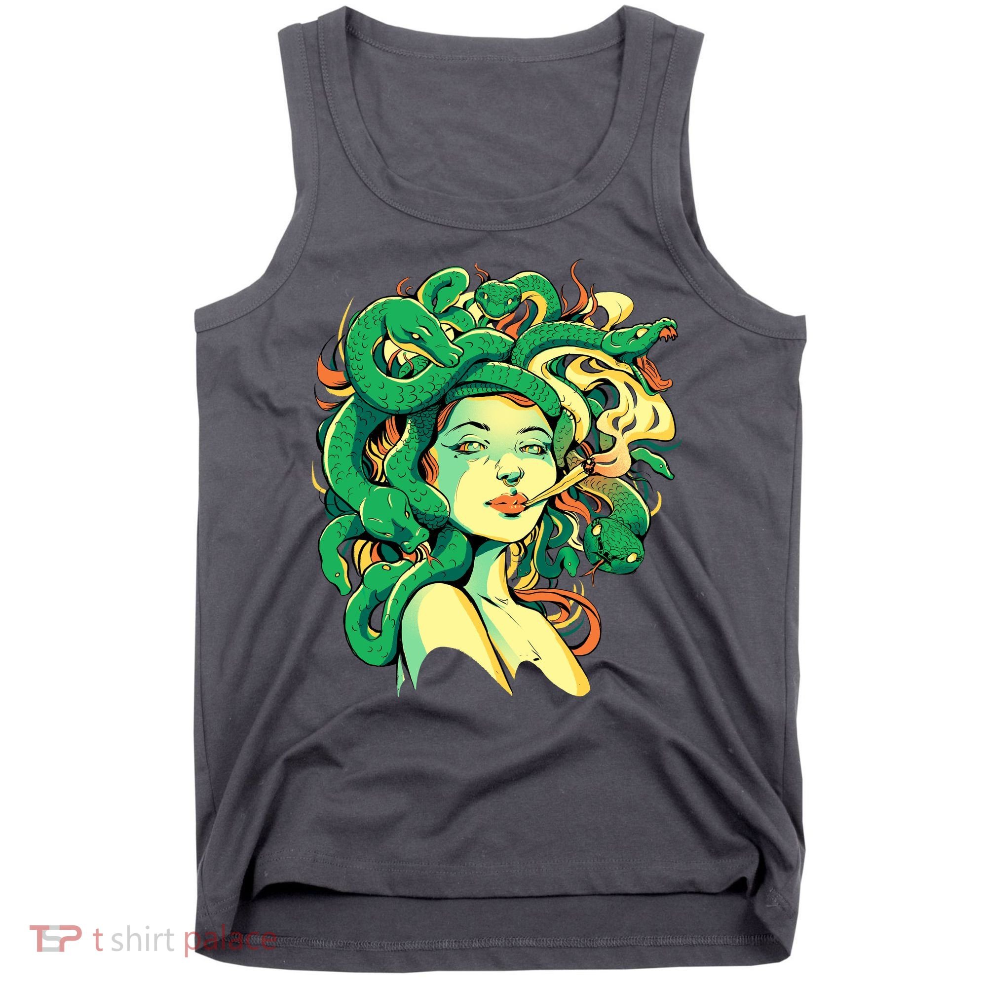 Medusa Marijuana Stoner Tank Top