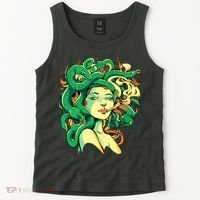 Medusa Marijuana Stoner Tank Top thumb 2