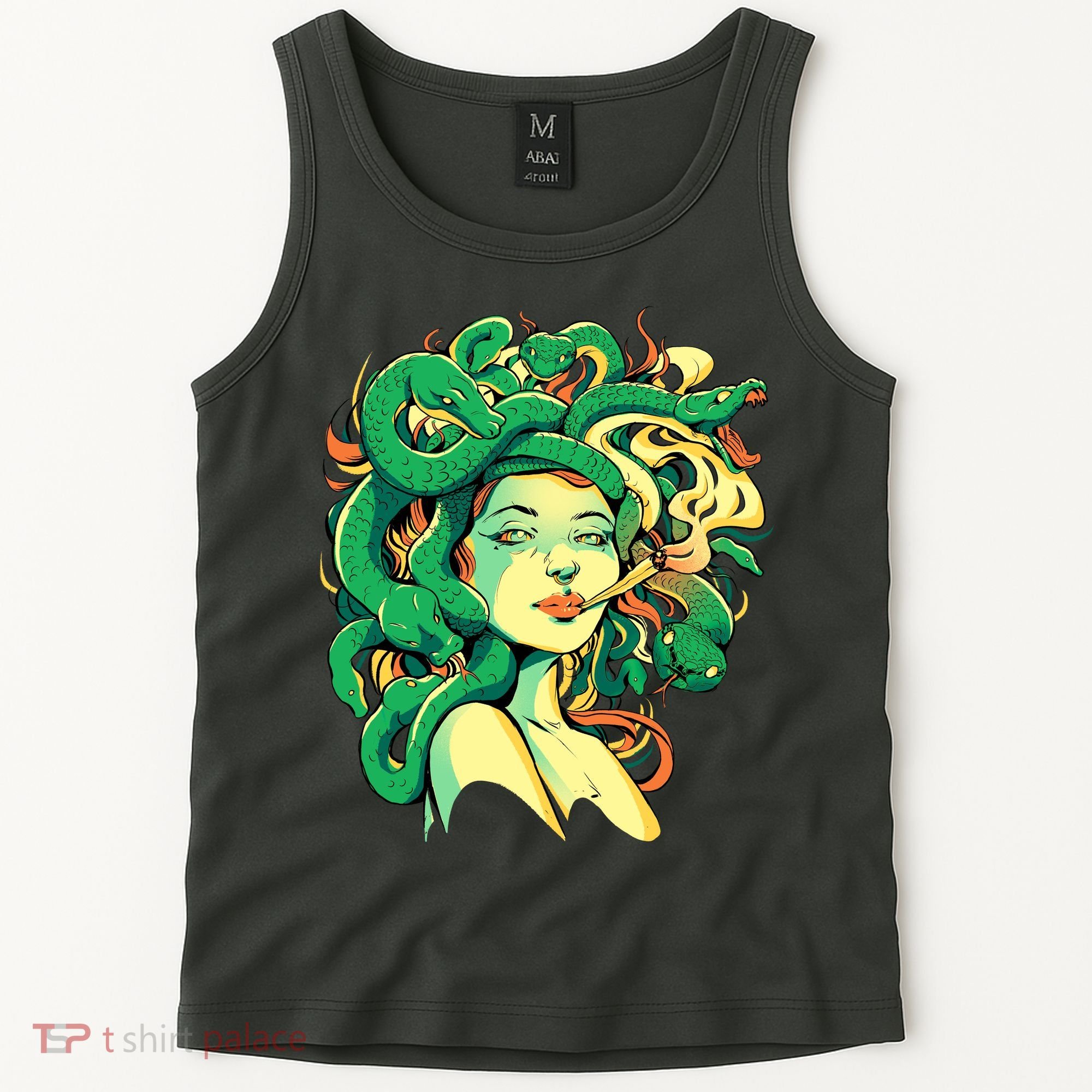 Medusa Marijuana Stoner Tank Top