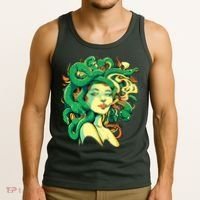 Medusa Marijuana Stoner Tank Top thumb 3