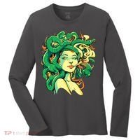 Medusa Marijuana Stoner Women's Long Sleeve Shirt thumb 0