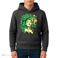 Medusa Marijuana Stoner Kids Hoodie thumb 4