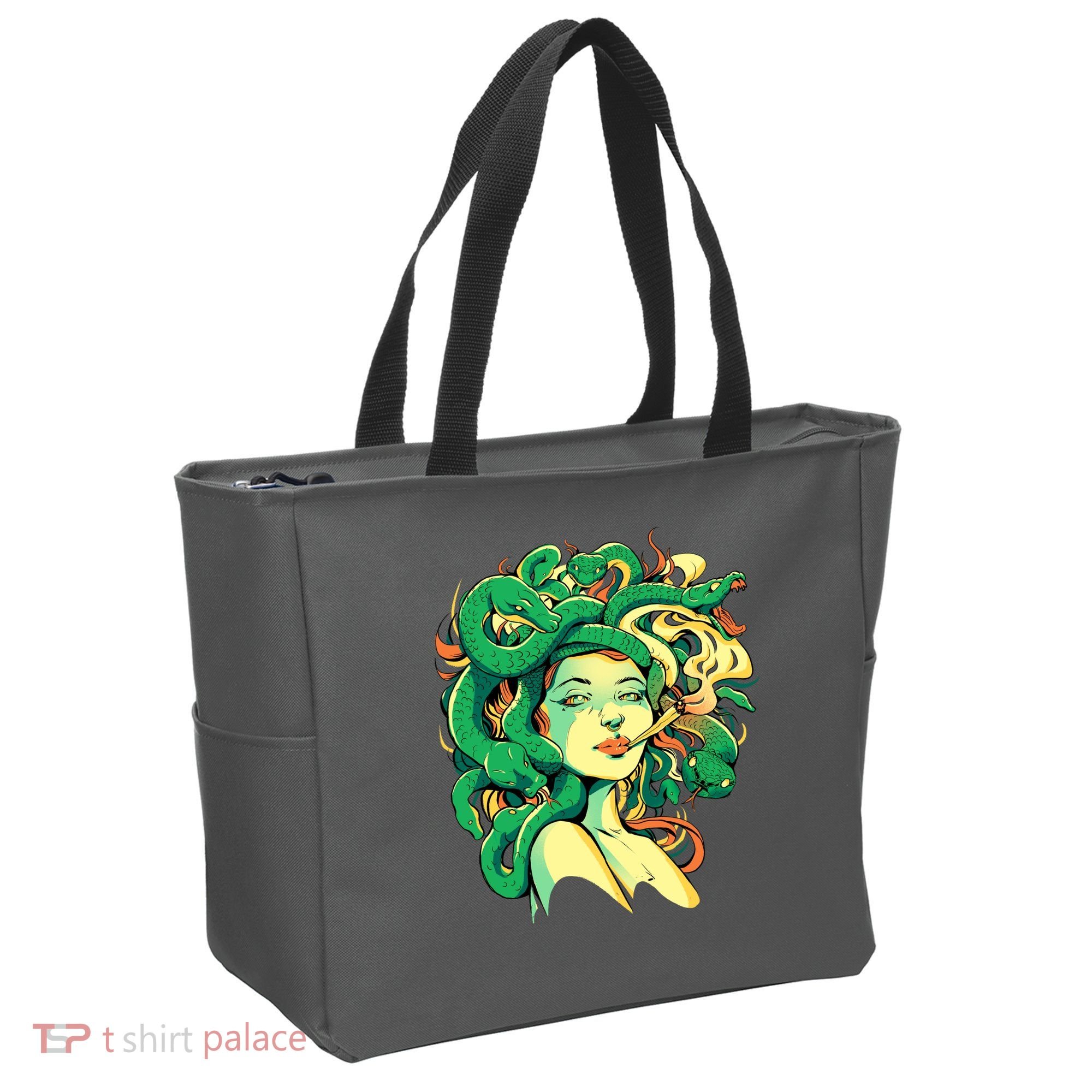 Medusa Marijuana Stoner Tote Bag