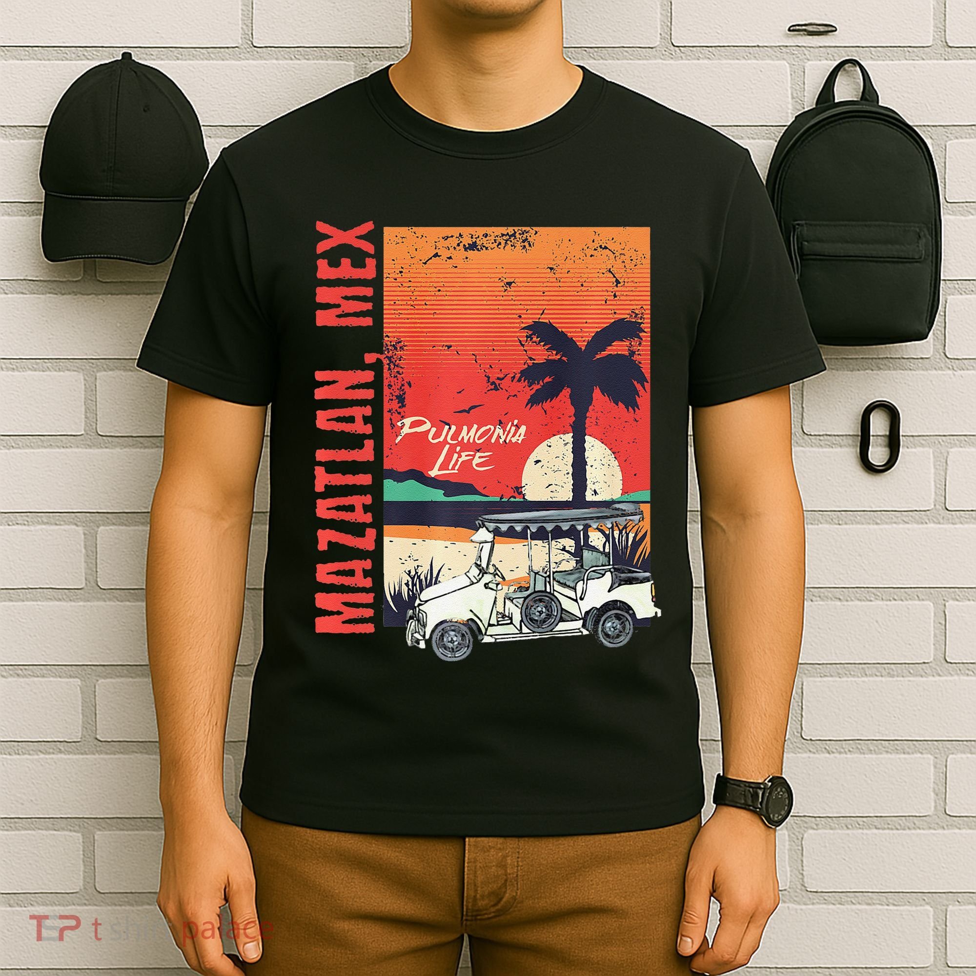 Mazatlan Mexico Sinaloa Pulmonia Vacation Cruise Souvenir T-Shirt