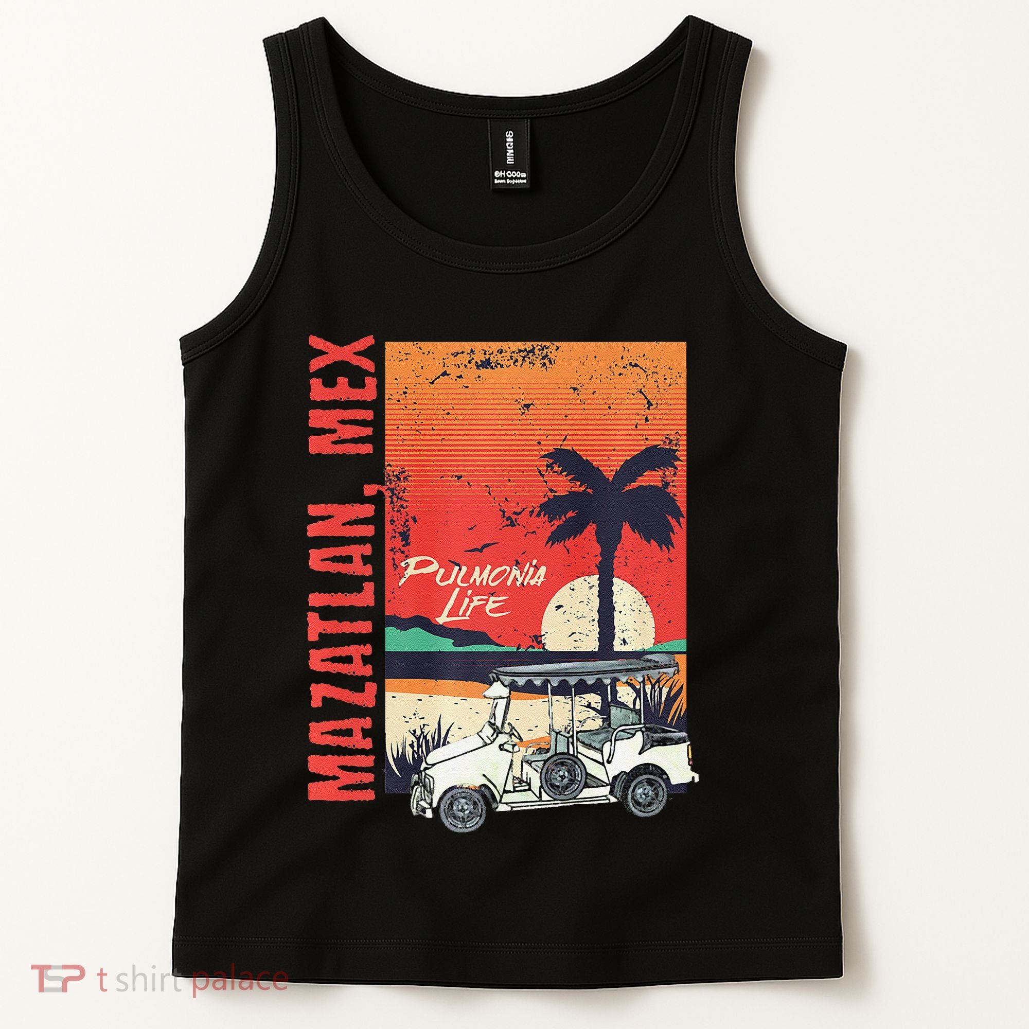 Mazatlan Mexico Sinaloa Pulmonia Vacation Cruise Souvenir Tank Top