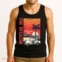 Mazatlan Mexico Sinaloa Pulmonia Vacation Cruise Souvenir Tank Top thumb 3