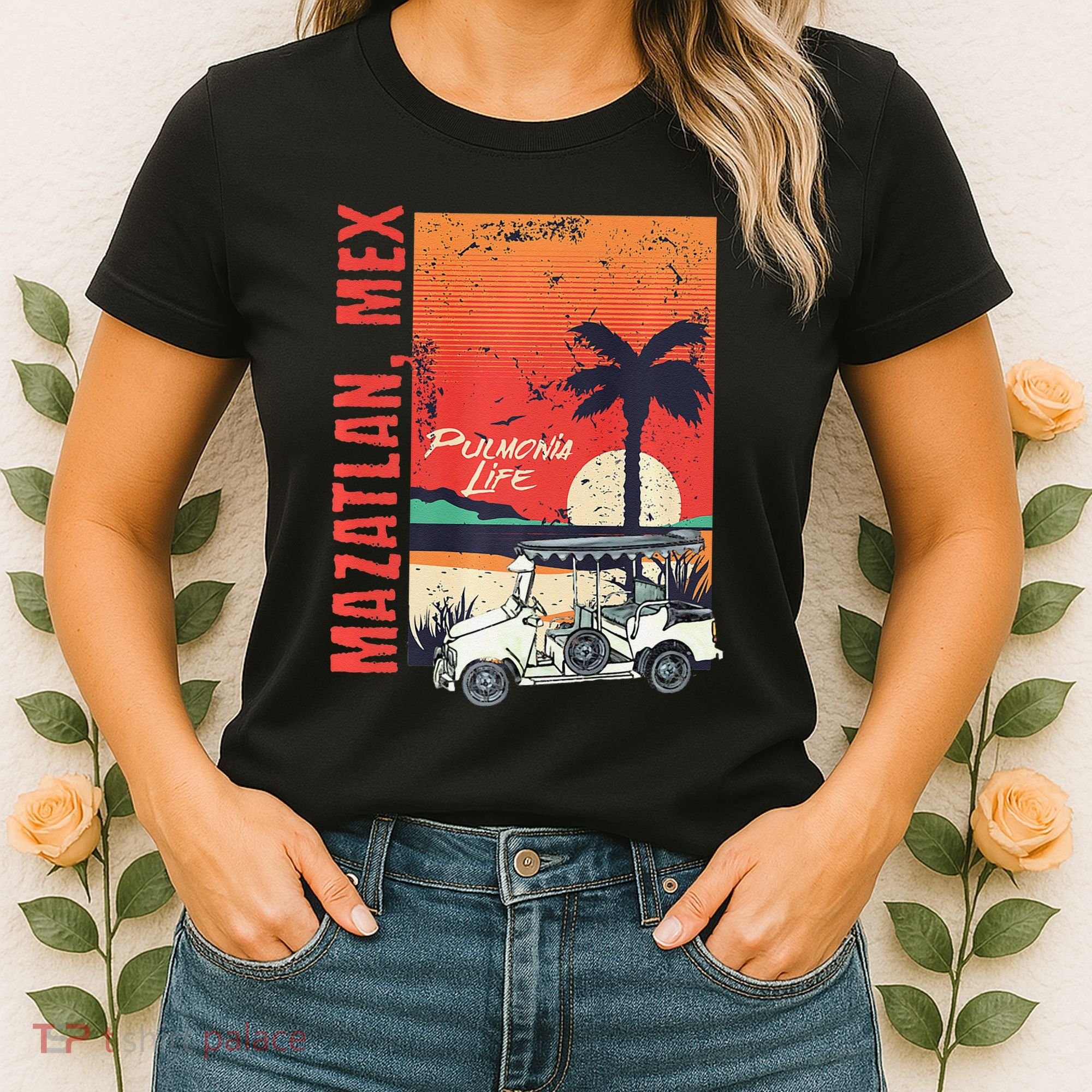 Mazatlan Mexico Sinaloa Pulmonia Vacation Cruise Souvenir Women's T-Shirt
