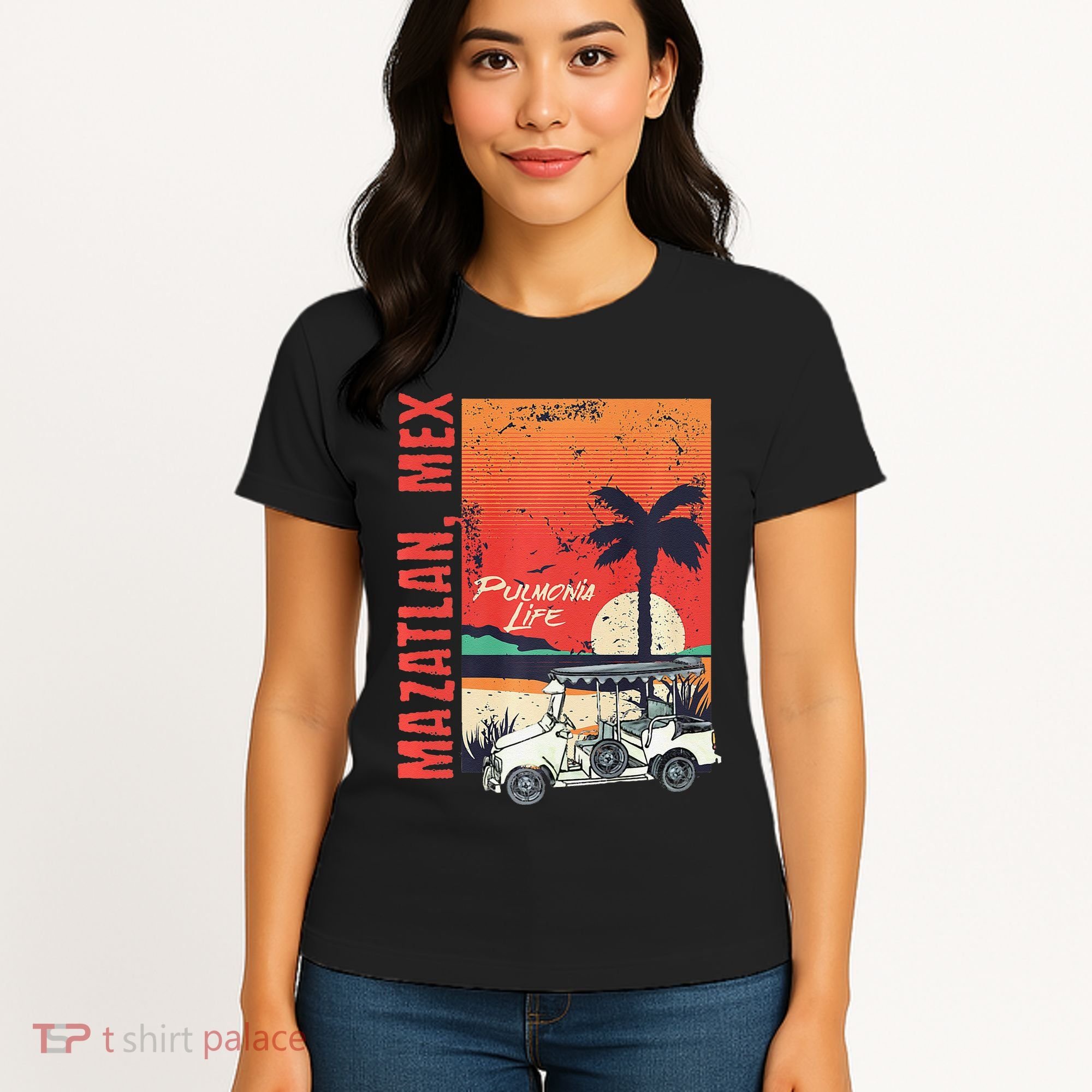 Mazatlan Mexico Sinaloa Pulmonia Vacation Cruise Souvenir Women's T-Shirt