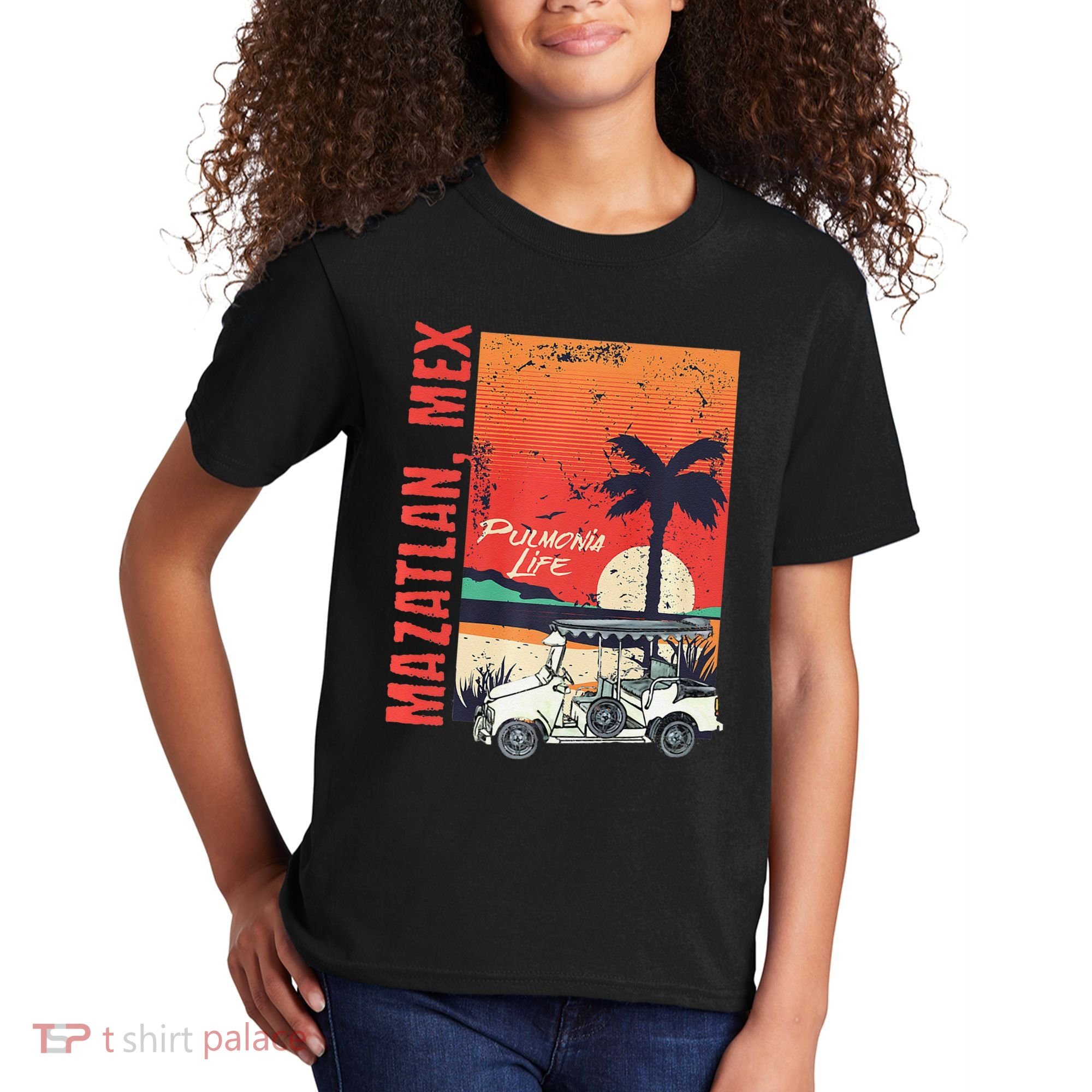 Mazatlan Mexico Sinaloa Pulmonia Vacation Cruise Souvenir Kids T-Shirt