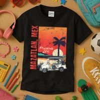 Mazatlan Mexico Sinaloa Pulmonia Vacation Cruise Souvenir Kids T-Shirt thumb 3