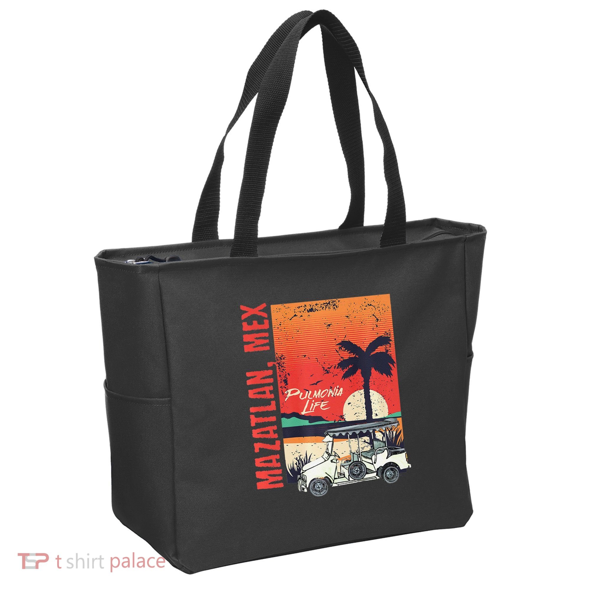 Mazatlan Mexico Sinaloa Pulmonia Vacation Cruise Souvenir Tote Bag