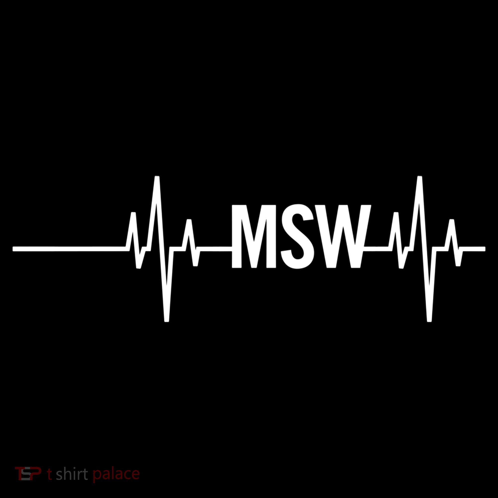 Msw Masters Social Worker Funny Gift Social Work Month Funny Gift Doggie Tank
