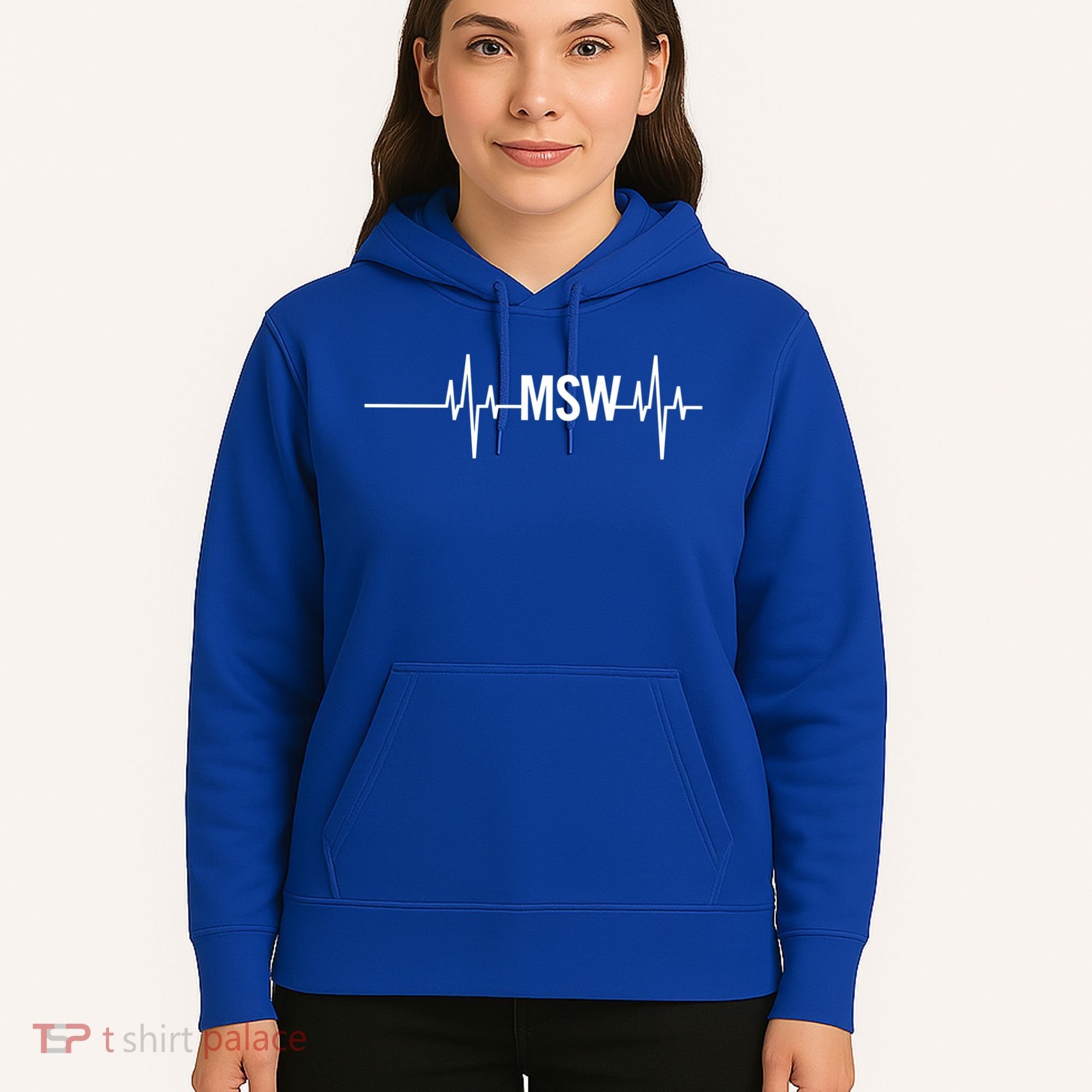 Msw Masters Social Worker Funny Gift Social Work Month Funny Gift Hoodie