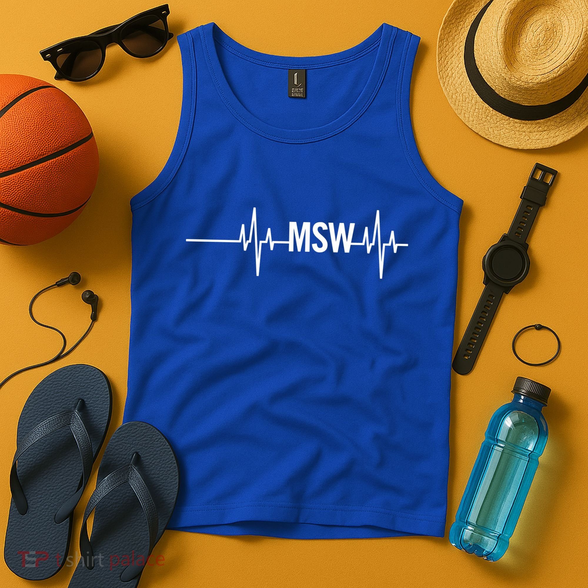 Msw Masters Social Worker Funny Gift Social Work Month Funny Gift Tank Top