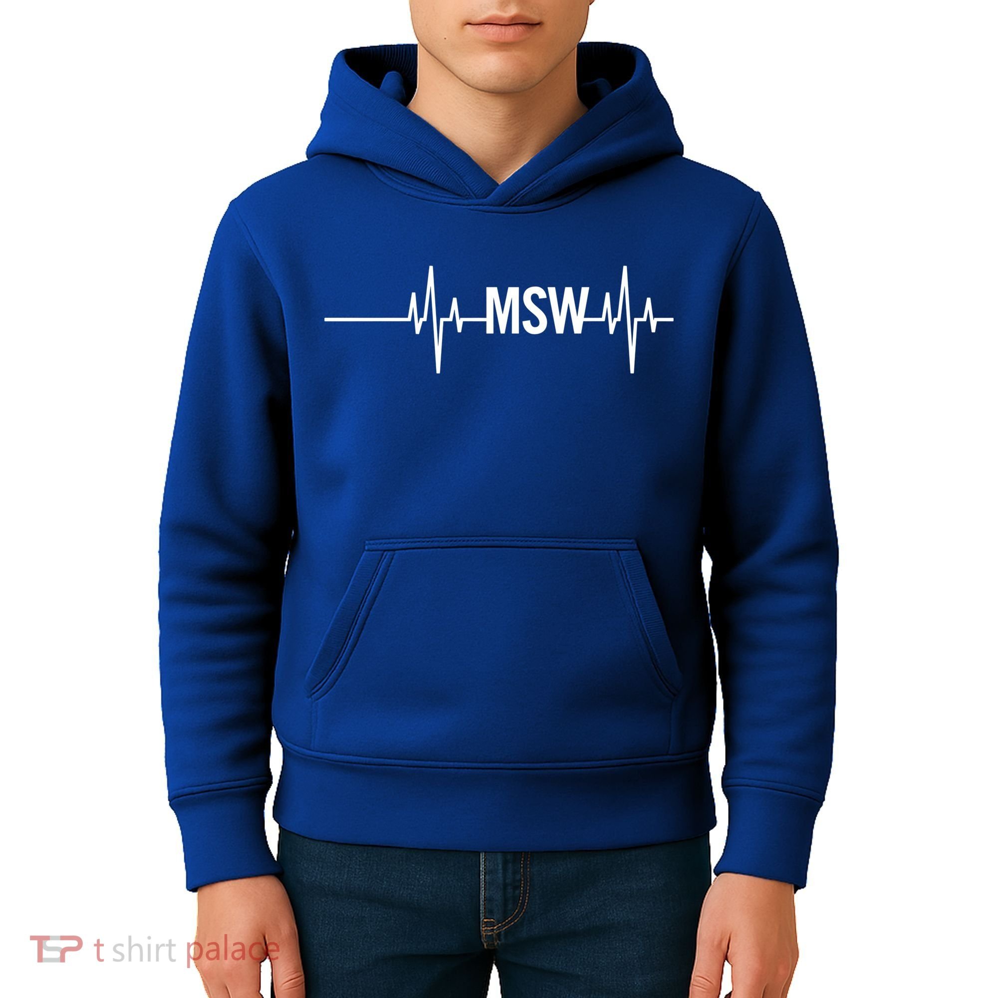 Msw Masters Social Worker Funny Gift Social Work Month Funny Gift Kids Hoodie