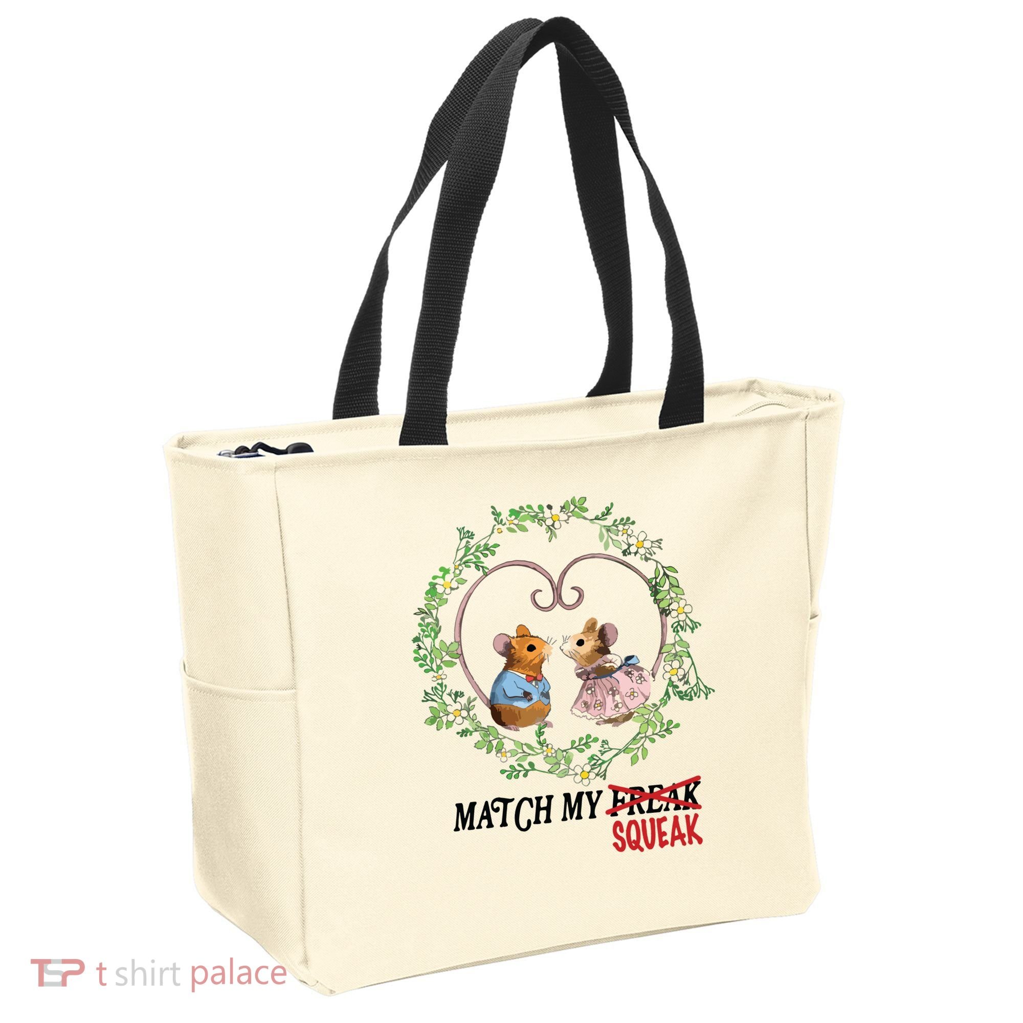 Match My Squeak Tote Bag