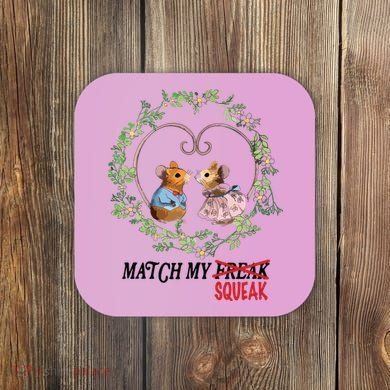Match My Squeak Coaster