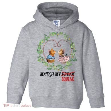 Match My Squeak Toddler Hoodie