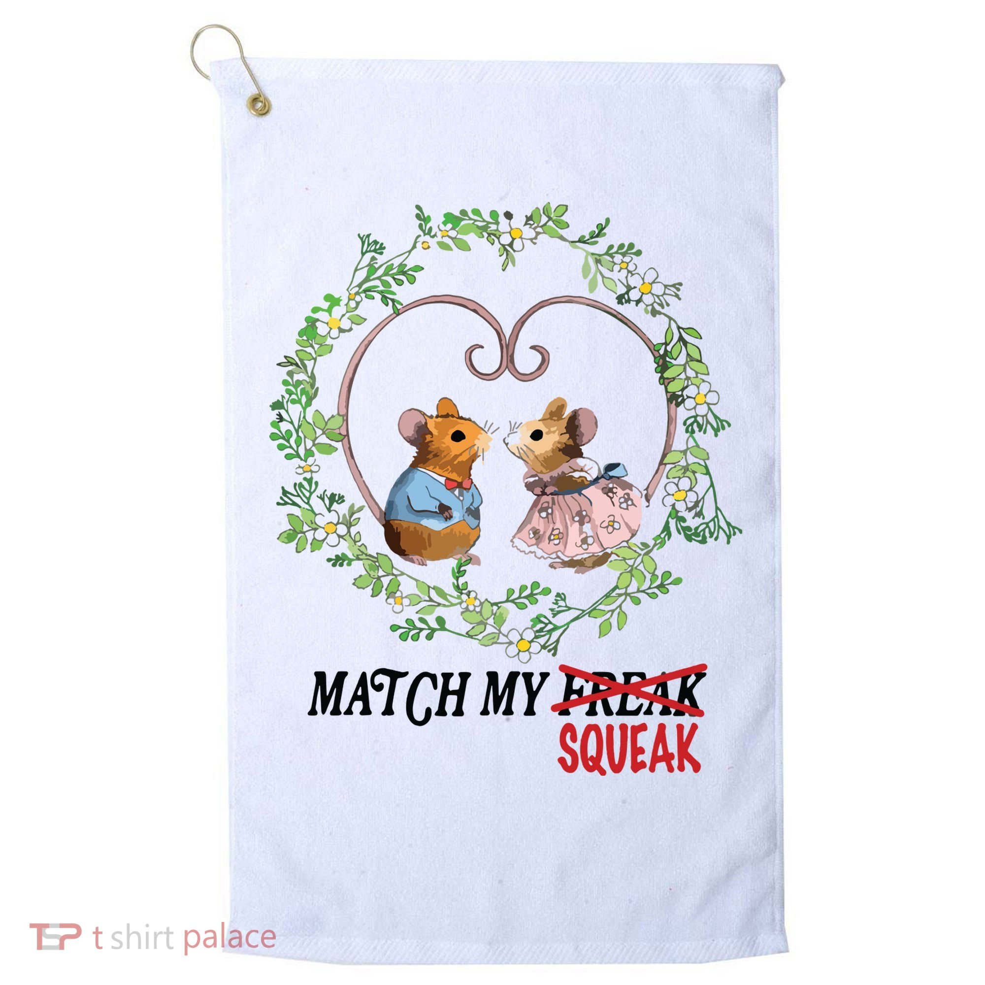 Match My Squeak Golf Towel
