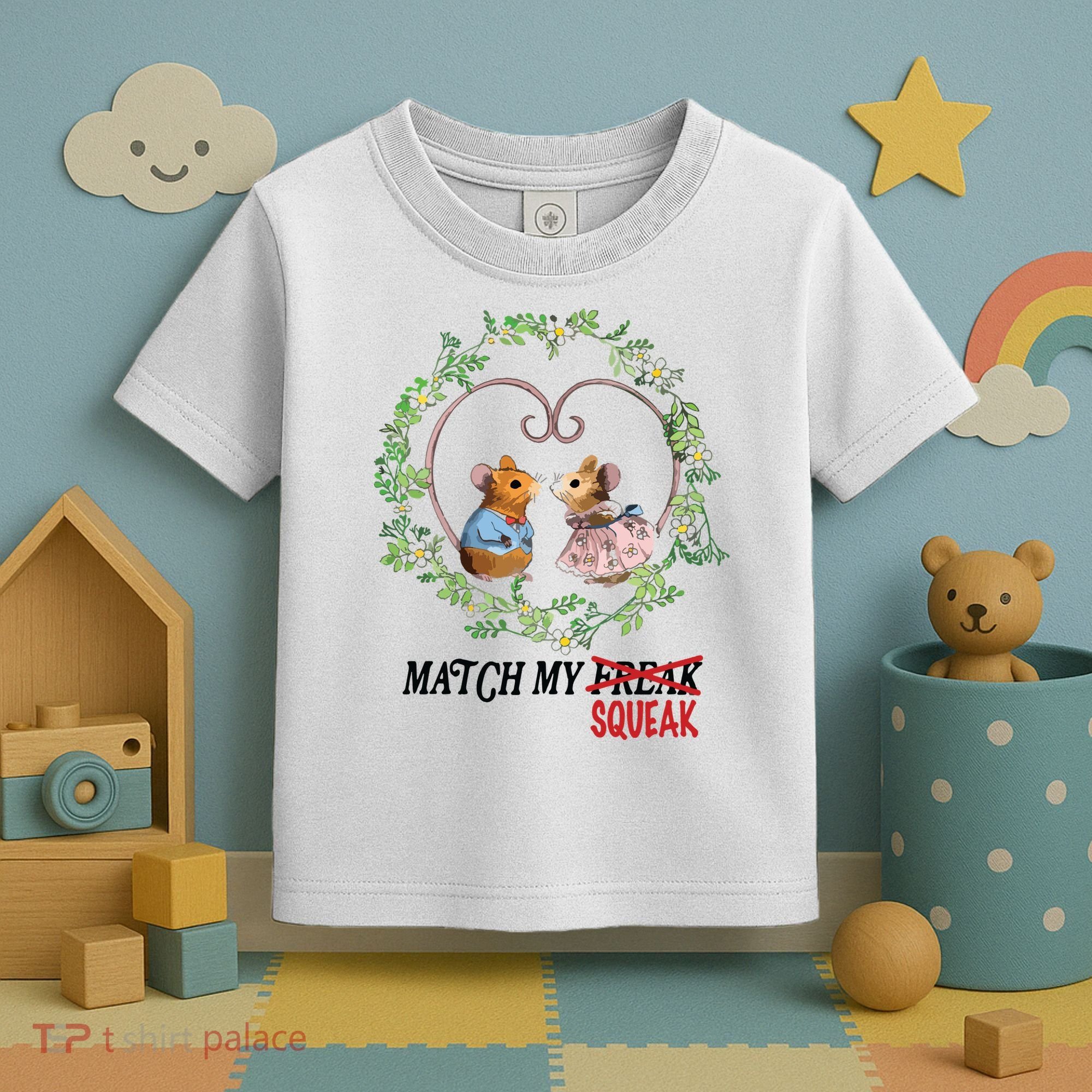 Match My Squeak Toddler T-Shirt