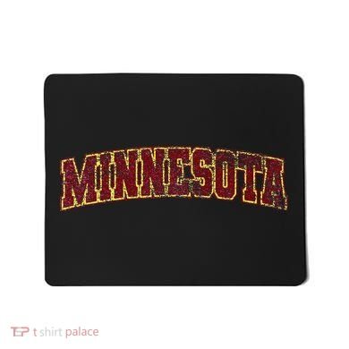 Minnesota Mn State Varsity Style Faded Design Mousepad