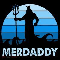 Merdaddy Mermaid Security Merman Daddy Fathers Day Swimmer Mousepad thumb 1