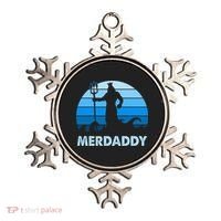 Merdaddy Mermaid Security Merman Daddy Fathers Day Swimmer Ornament thumb 0