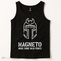 Magneto Made Some Valid Points Tank Top thumb 2