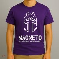 Magneto Made Some Valid Points T-Shirt thumb 3
