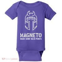 Magneto Made Some Valid Points Baby Bodysuit thumb 0