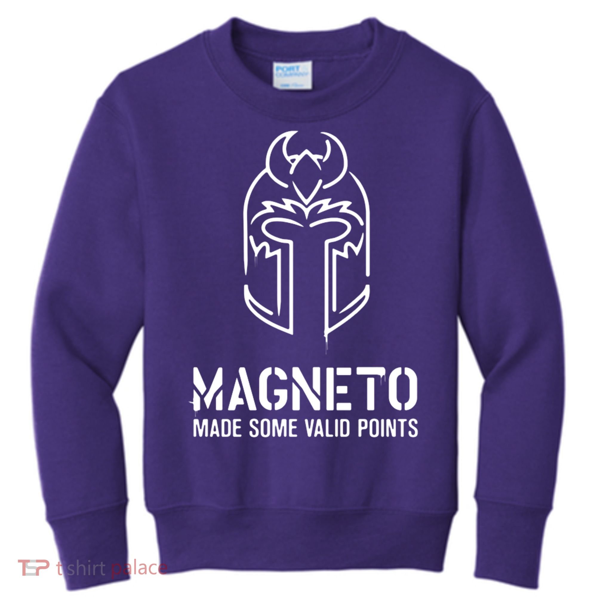 Magneto Made Some Valid Points Kids Sweatshirt