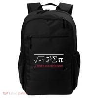 Mathematics Math Teacher I Ate Sum Pi It Was Delicious Cool Gift Backpack thumb 0