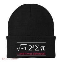Mathematics Math Teacher I Ate Sum Pi It Was Delicious Cool Gift Beanie thumb 0