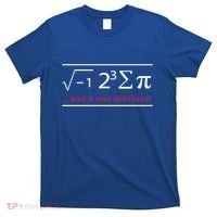 Mathematics Math Teacher I Ate Sum Pi It Was Delicious Cool Gift T-Shirt thumb 0