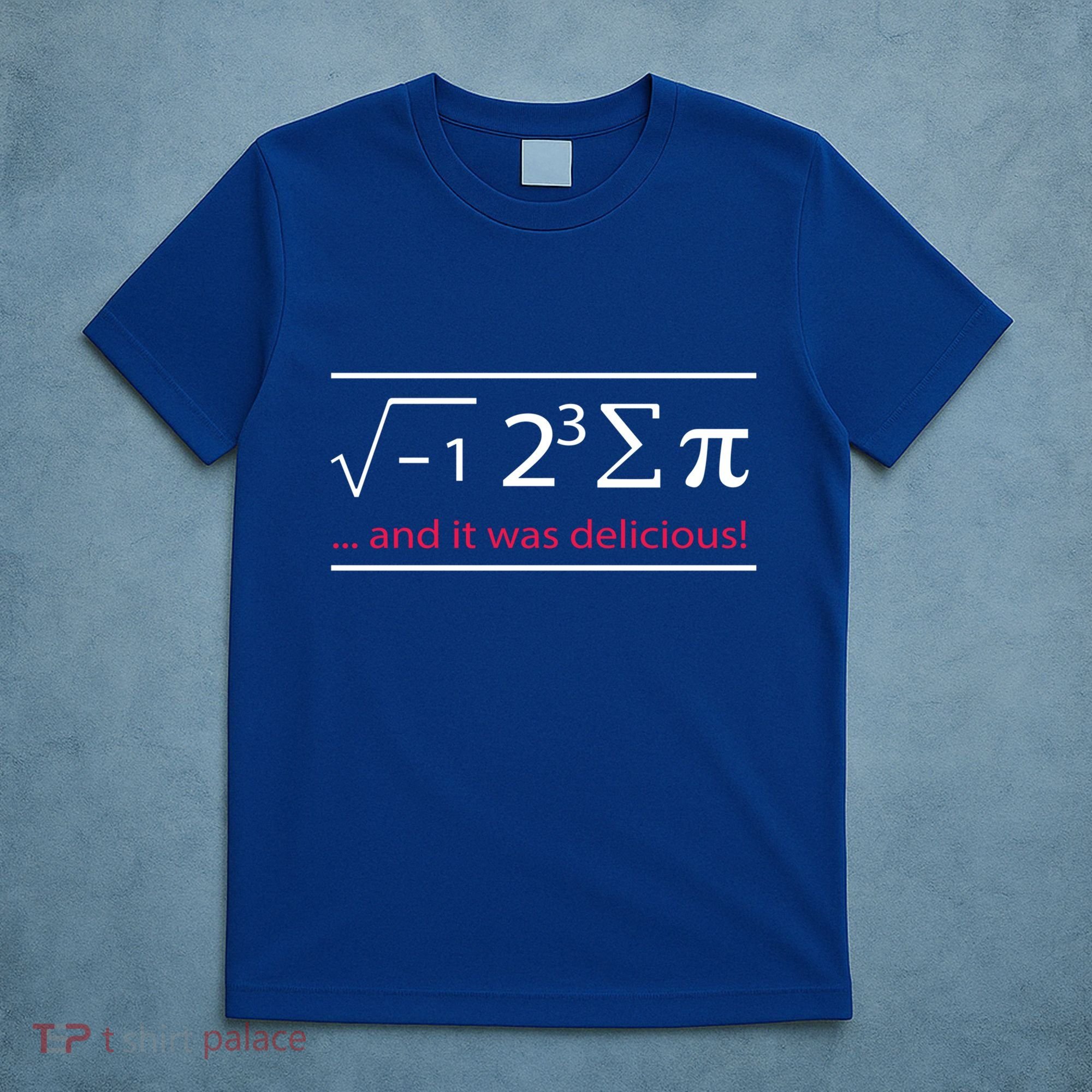 Mathematics Math Teacher I Ate Sum Pi It Was Delicious Cool Gift T-Shirt