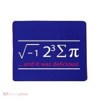 Mathematics Math Teacher I Ate Sum Pi It Was Delicious Cool Gift Mousepad thumb 0