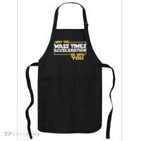 May Mass Times Acceleration Be With You Science Apron thumb 0