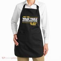 May Mass Times Acceleration Be With You Science Apron thumb 2