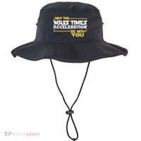 May Mass Times Acceleration Be With You Science Bucket Hat thumb 0