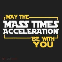 May Mass Times Acceleration Be With You Science Tumbler thumb 3