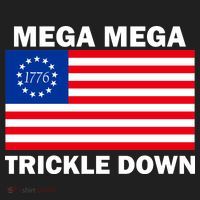 Mega Mega Trickle Down USA 1776 Flag Patriot Tumbler thumb 3