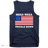 Mega Mega Trickle Down USA 1776 Flag Patriot Tank Top thumb 0