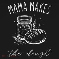 Mama Makes The Dough Funny Sourdough Baking Homestead Women's Tank Top thumb 5